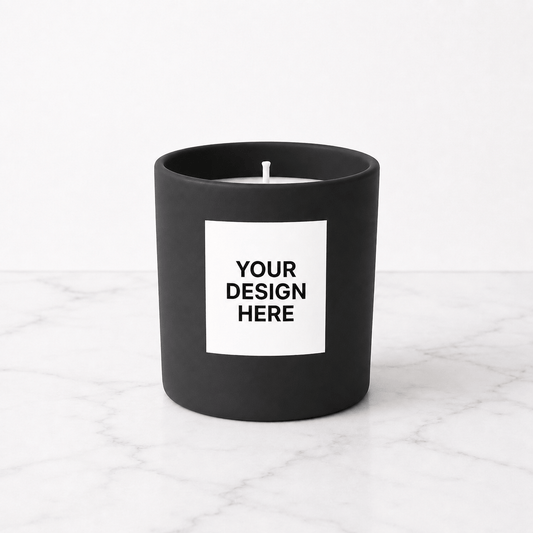 Private Label by Velavida Candles 9 oz Matte Private Label Candles (12 Pack)