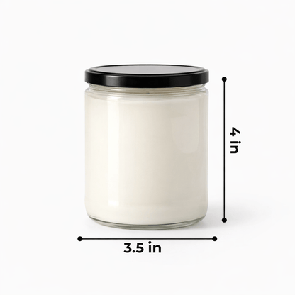 Starting at $10.75 per candle Candles 16 oz Bulk Candles- 12 Pack Clear Jar with Black Lid